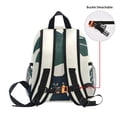 thumbnail image 5 of FORMRS School Backpack with Front Zippered Pocket 12" Student Travel Daypack, Black Cat Plants, 5 of 6