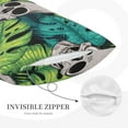 thumbnail image 5 of Balery Skull and Palm Leaves Bedding Queen Pillow Cases - Envelope Closure - Soft Brushed Microfiber Fabric - Shrinkage and Fade Resistant Pillow Cases-, 5 of 9