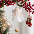 thumbnail image 4 of Christmas Angel Doll Pendant, Plush Hanging Ornament, Tree Decoration Festival Gift for Home Use, 4 of 6