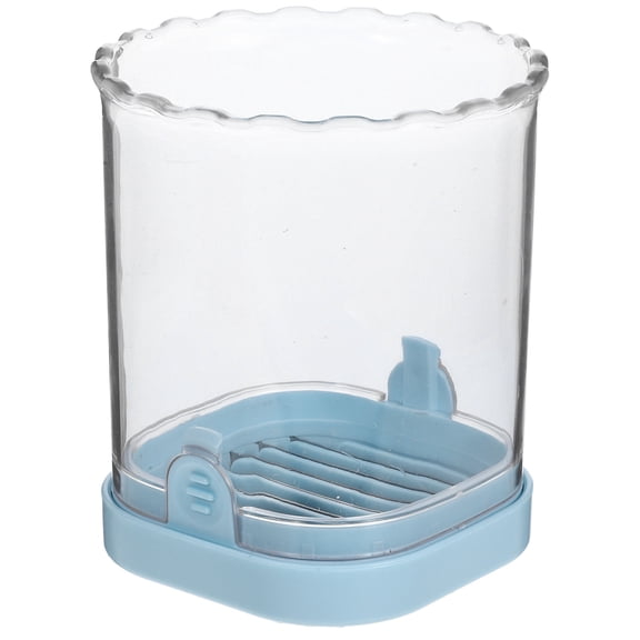 FRCOLOR Mini Fruit Slicer Cup Quick Slicer Tool Stainless Steel Strawberry Slicer Portable Fruit Slicer Cup