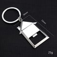 thumbnail image 4 of Ramiter Pocket Small Metal Alloy Bottle Opener Tool Cartoon House Keyring Keychain Adjustable Jar Opener Bottle, 4 of 5