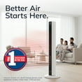 thumbnail image 3 of Lasko 42" 1500W All Season Tower Fan & Space Heater with Timer and Remote, White, FH500, 3 of 16