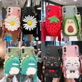 thumbnail image 2 of Funda de teléfono con dibujos animados para Samsung Galaxy, funda suave con cordón para modelos A10 E, A20 S, A30, A50, A70, A14, A13, A04, A03, A02S, A12 y A53 qiuyongmign unisex, 2 of 2