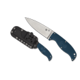 thumbnail image 1 of Spyderco Couteaux Enuff 2 Lames Fixes FB31PBL2K390 K390 Acier Bleu FRN, 1 of 2
