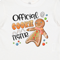 thumbnail image 4 of Inktastic Official Cookie Tester Cute Gingerbread Boys or Girls Baby T-Shirt, 4 of 5