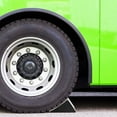 thumbnail image 2 of KAKOWELY rubber wheel chocks 2pcs Heavy Duty Rubber Wheel Chocks For Cars And Trucks Non Slip Tire Stoppers For Rvs And Trailers Black Durable And Portable, 2 of 4