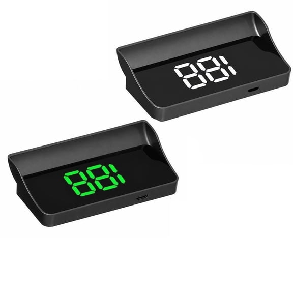 Smart In Car HUD Co Pilot, GPS Speedometer Windshield Display with BDS Navigation, USB Plug & Play Heads Up Display for Cars