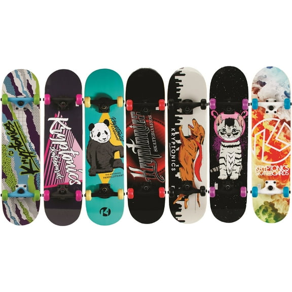 Kryptonics Recruit Complete Skateboard (31" x 7.5")