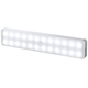 thumbnail image 1 of Luz LED para clóset, 24 LED, atenuador más nuevo, sensor de movimiento recargable por USB, iluminación para debajo del gabinete, barra de luz segura nocturna inalámbrica para pegar en cualquier lugar con control remoto para escaleras, armario, cocina, pasillo (3 piezas) Zhivalor CQ470-2, 1 of 5