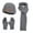 Gray, variant on PureCasa Winter Knit Warm Hat Beanie Long Scarf Touch Screen Gloves Set for Women Fleece Lined Skull Caps Neck Scarves Gift Set for Women