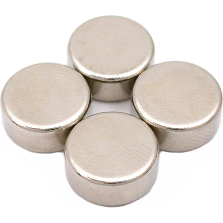 4 Rare Earth Neodymium NdFeB Strong Magnet 8lb 9/16"