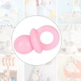 thumbnail image 4 of 100PCS Decoraciones transparentes para pezones Acrílico Baby Shower Regalo Ropa Accesorios Rosa, 4 of 8