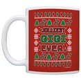 thumbnail image 2 of ThisWear Christmas Mug for Gigi Jolliest Gigi Ever Funny Ugly Christmas Sweater Coffee Mug Red, 2 of 4