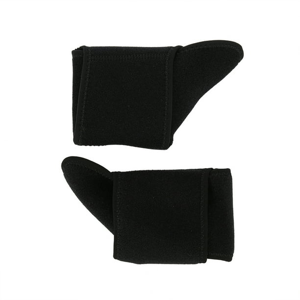2 piezas de soporte de tobillo, tobillera cálida, protector de pie, envoltura para lesiones por esguince, estabilizadores elásticos para deporte