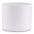 thumbnail image 1 of Bouclair White Linen Lamp Shade 8 in (20.3 cm), 1 of 4