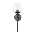 thumbnail image 4 of 17471-46 Livex Lighting Willow - 1 Light Bath Vanity In Transitional Style-18 Inches Tall and 5.75 Inches Wide-Black Chrome Finish, 4 of 11
