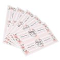 thumbnail image 3 of 25 uds pegatinas para botellas de agua MR y MRS rayas flores rosas impermeables etiquetas decorativas brillantes para botellas de fiesta para boda, 3 of 12