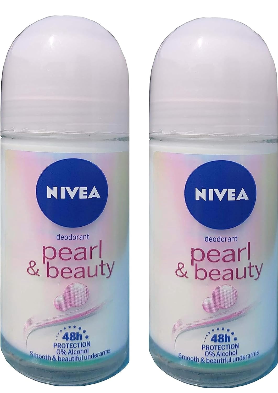 Nivea Pearl Beauty Roll-On, 50ml Each (Pack of 2) - Walmart.ca