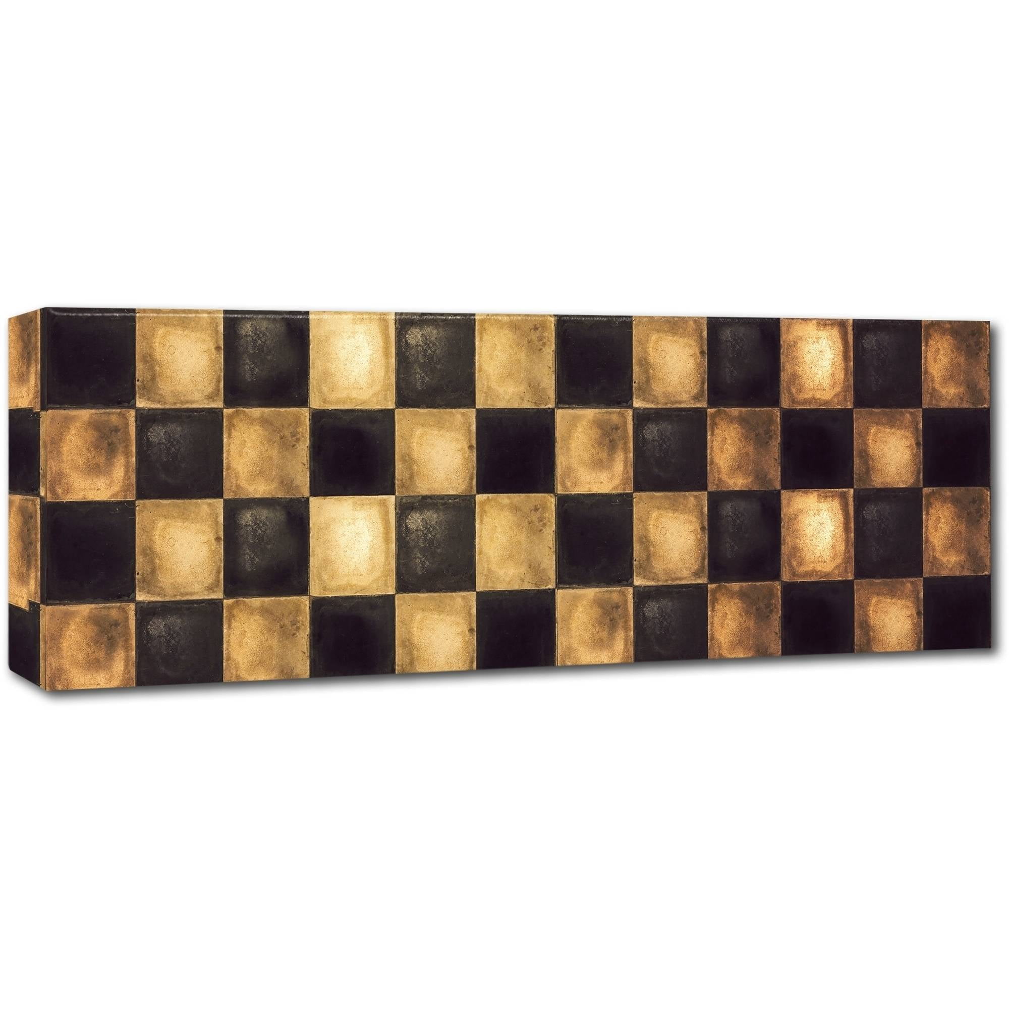 Trademark Fine Art "Checkered" Canvas Art by Color Bakery