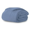 thumbnail image 2 of Ella Jayne Microfiber Down-Alternative Solid Color Comforter  -  Slate  -  Twin, 2 of 6