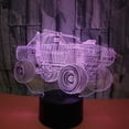 thumbnail image 2 of YSITIAN 3D LED Optical Illusion Acrylic Night Light with Remote & Smart Touch 7 Colors Changing（SUV） YT-13725, 2 of 7