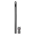 thumbnail image 1 of Silicone Pencil Case Anti-Scratch Protector Stylus Pen Protective Cover Accessories Cute Cartoon for Apple Pencil 2 Grey, 1 of 6