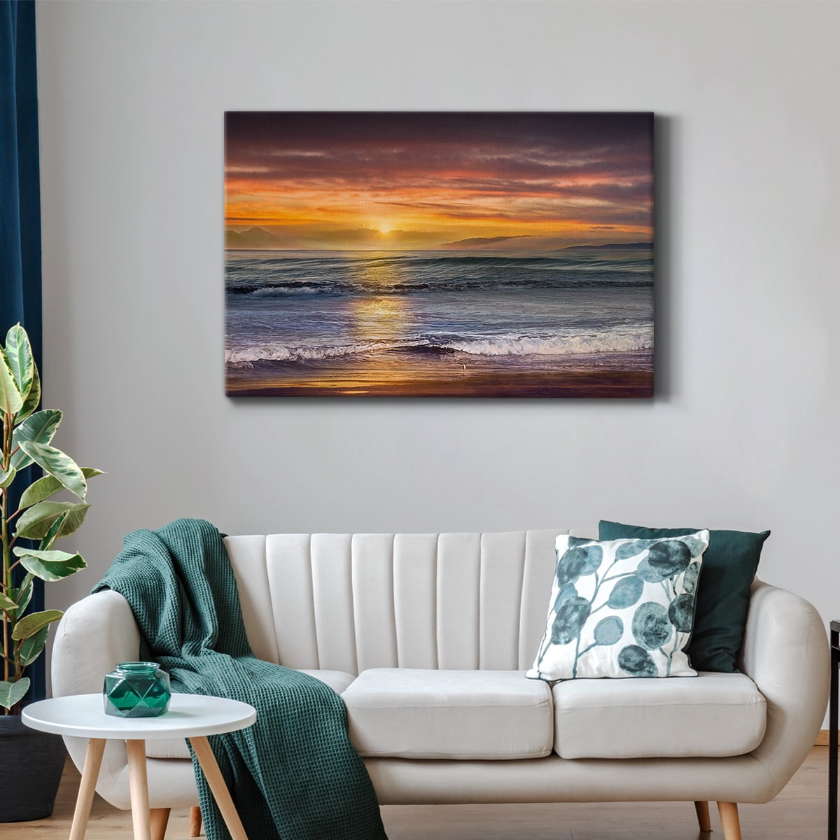 Wexford Home Sundown Premium Gallery Wrapped Canvas, 8" x 12" - Ready to Hang