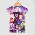 thumbnail image 4 of Steven Universe Baby Boy Girl Short Sleeve Romper Clothing Set Print Cartoon Baby Summer One Piece Jumpsuit, 4 of 8