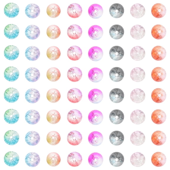 FRCOLOR Assorted Beads for Jewelry Making Brightly Colored Smooth and Comfortable 150pcs