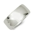 thumbnail image 2 of Solid 925 Sterling Silver 10mm Men's Comfort Fit Size 7.5 Plain Classic Wedding Band Ring, 2 of 4