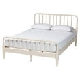 thumbnail image 4 of Baxton Studio Braith Farmhouse Bedroom Set, King, Ivory, 4 of 12