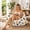 Cartoon, variant on 2.5FT Velvet & Chenille Bean Bag Chair for Teens, High-Density Foam Filled Soft Bean Bag Sofa with Carry Handle, Non-Slip Bottom for Bedroom Playroom Living Room