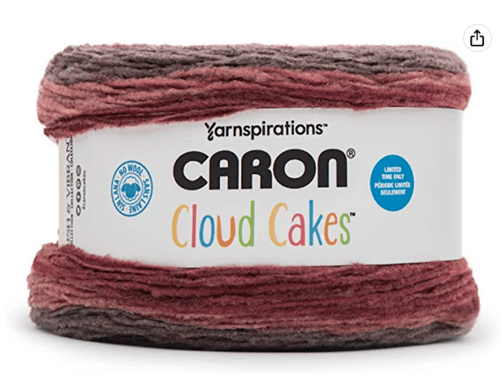 Caron Blossom Cakes Crochet Yarn in Yacht Club | Size: 454g/16oz | Pattern: Crochet | by Yarnspirations