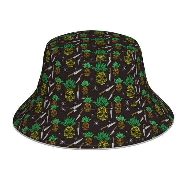 Balery Pineapples Sombreros para el sol para hombre y mujer, sombrero de pescador con UPF 50+