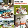 thumbnail image 3 of Christmas Poinsettia Outdoor Rug 3x5 Ft, Non Slip Washable Area Rug, Farmhouse Red Flowers Floral Leaves Patio Rugs Carpet Runner, Large Floor Mat for Indoor/Outdoor Deck Porch Camping, 3 of 8