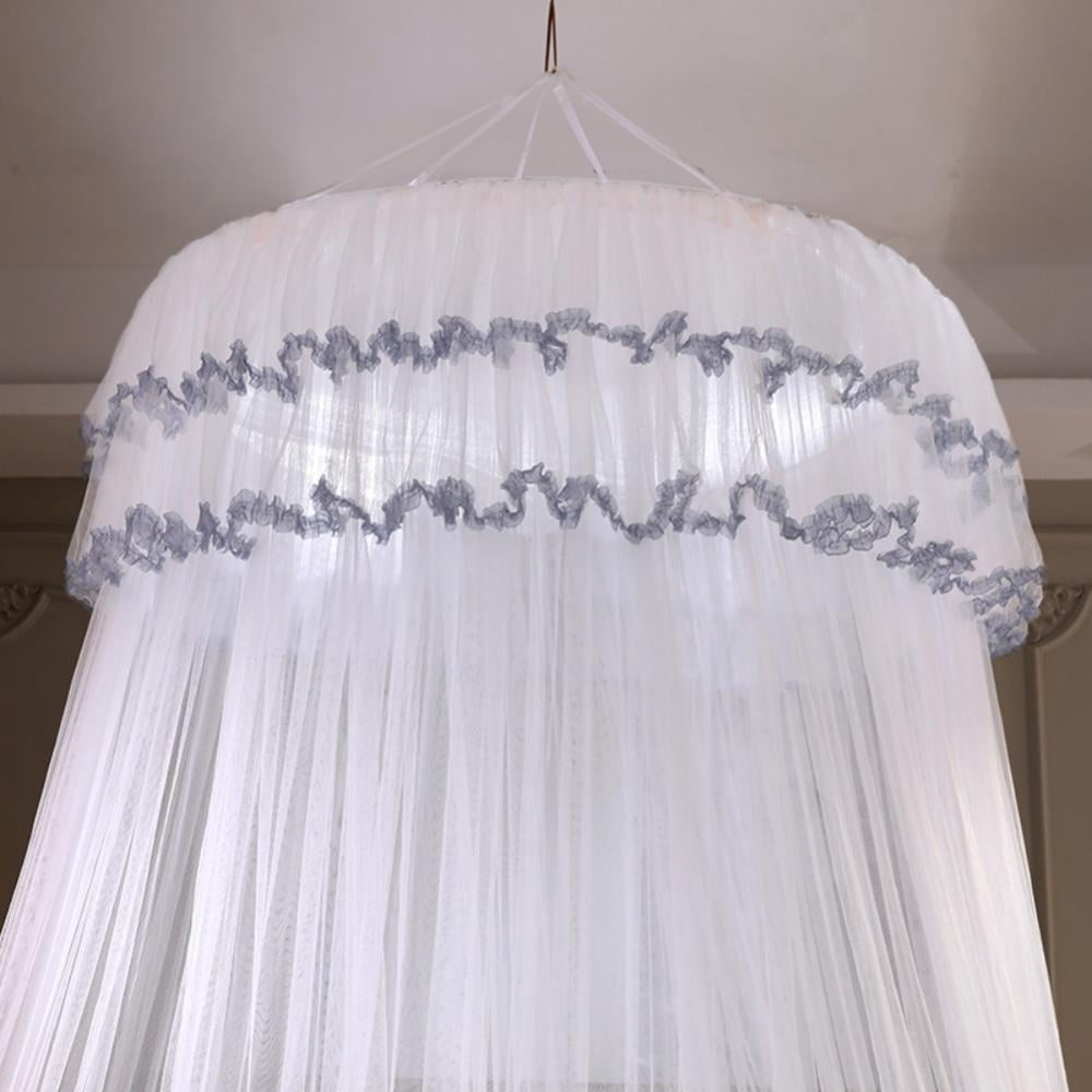 BOLLSLEY Elegant Ultra Large Mosquito Net White Bed Canopy