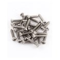thumbnail image 3 of Unique Bargains 5pcs Stainless Steel Latch Slide Lock Door Window Barrel Bolt Hardware 3.74', 3 of 4