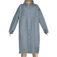 thumbnail image 5 of Fancifize Rain Ponchos for Adults Reusable Hooded Drawstring Raincoat Waterproof Rain Gear for Men and Women, 5 of 5