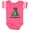 Football Pink and White, variant on Inktastic Big Brothersaurus Boys Baby Bodysuit