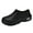B Black, variant on Non Slip Kitchen Slippers for Women Men Slip On Comfortable Waterproof Chef Shoes Lightweight Work Shoes