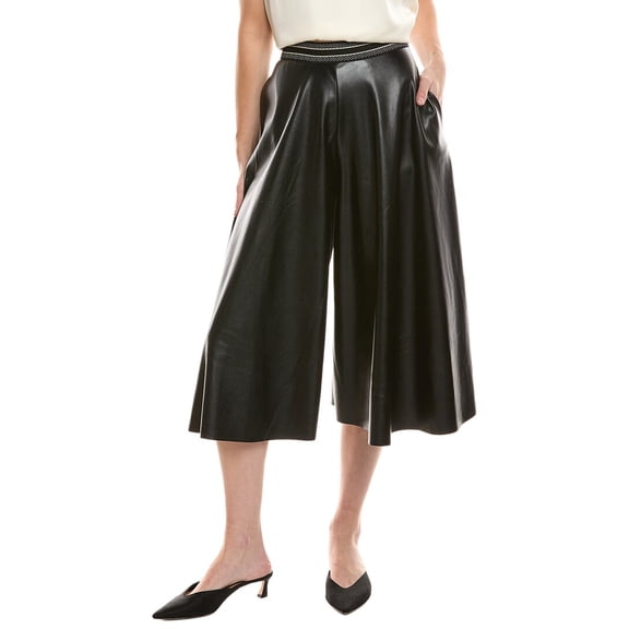Vince Camuto womens  Wide Leg Culotte, l, Black