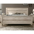 thumbnail image 3 of Imerland Contemporary White Wash Finish Bedroom Set, Queen/King Bed, Dresser, Mirror, Nightstand, Chest, 3 of 10