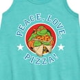 thumbnail image 2 of Teenage Mutant Ninja Turtles - Peace Love Pizza - Toddler & Youth Girls A-line Dress, 2 of 4