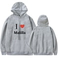 thumbnail image 3 of El Malilla Hoodie Merch Women/Men Long Sleeve Sweatshirts Fashion Hooded Pullover Streetwear Top, 3 of 7