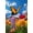 Flower Butterfly Pattern, variant on Yayeee Kitchen Curtains Tier Pair Light Filtering 27"x24" Rod Pocket Short Cafe Window Panel, Blue Leopard Print