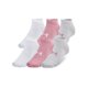 thumbnail image 1 of Calcetines Under Armour Essential Low, paquete de 6 unidades, color rosa, talla XL, 1 of 4