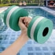 thumbnail image 3 of Aqua Fitness Foam Dumbbells - Pair for Pool Resistance Exercise (Red), 3 of 5