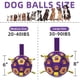 thumbnail image 2 of Balón de fútbol para perros QDAN duradero para razas pequeñas y medianas, 2 of 6