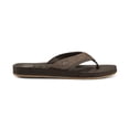 thumbnail image 4 of Cobian Men's Water Friendly Draino 2 Flip Flops, Chocolate, 11, 4 of 4
