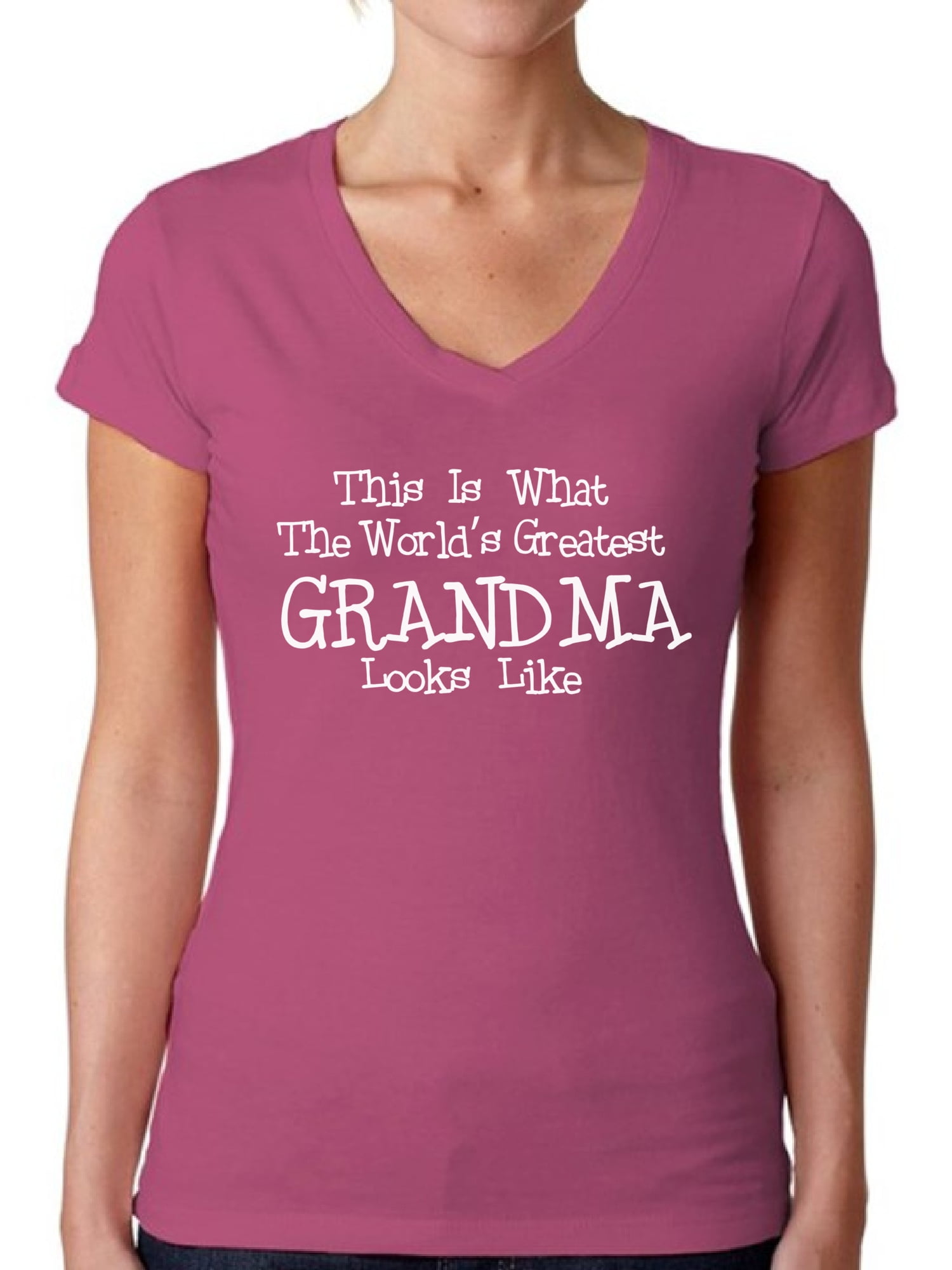 What The Worlds GREATEST NANA Looks Like T-shirt Grandma Crew Sweatshirt 